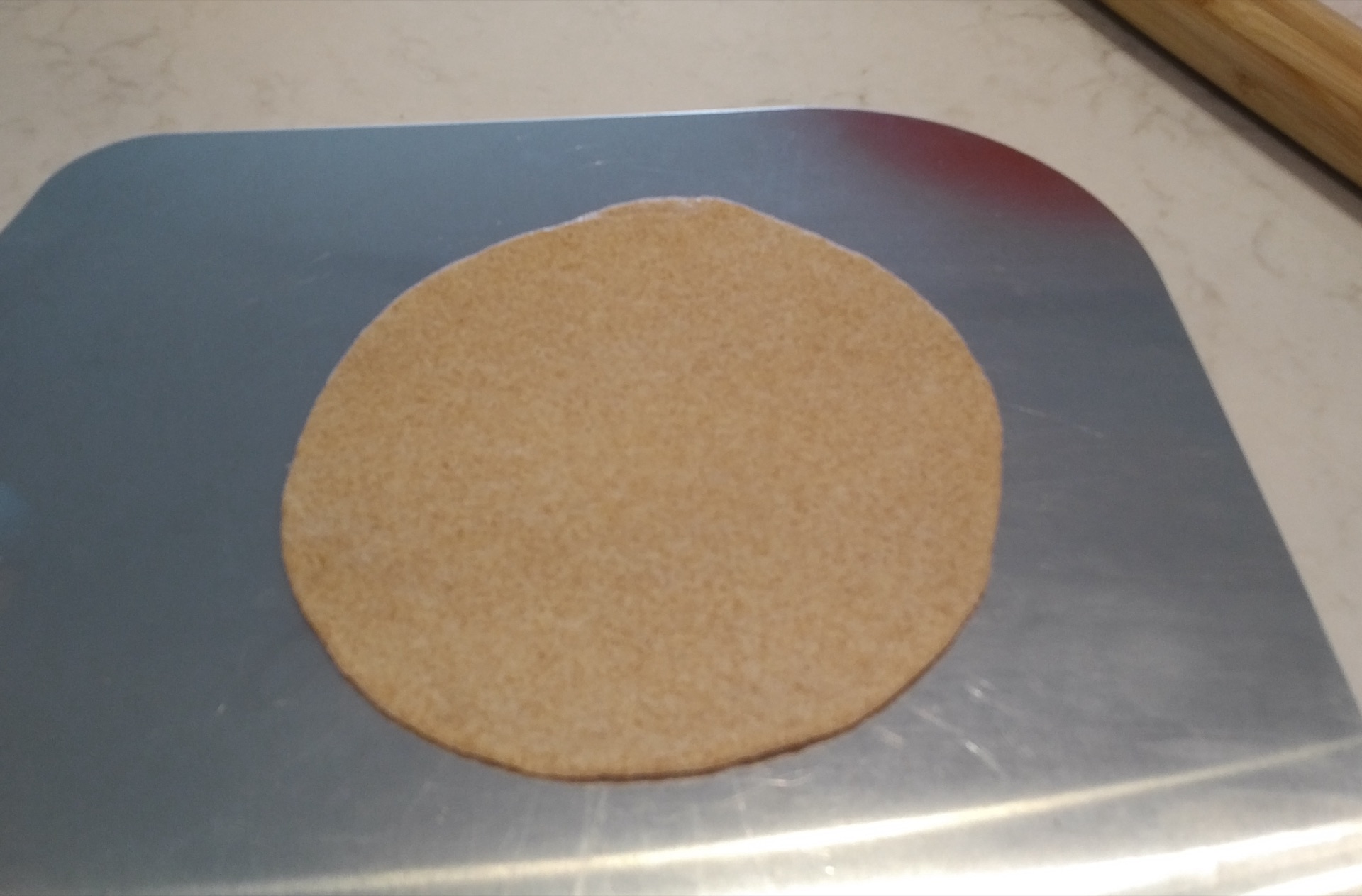 Fifth disc on peel