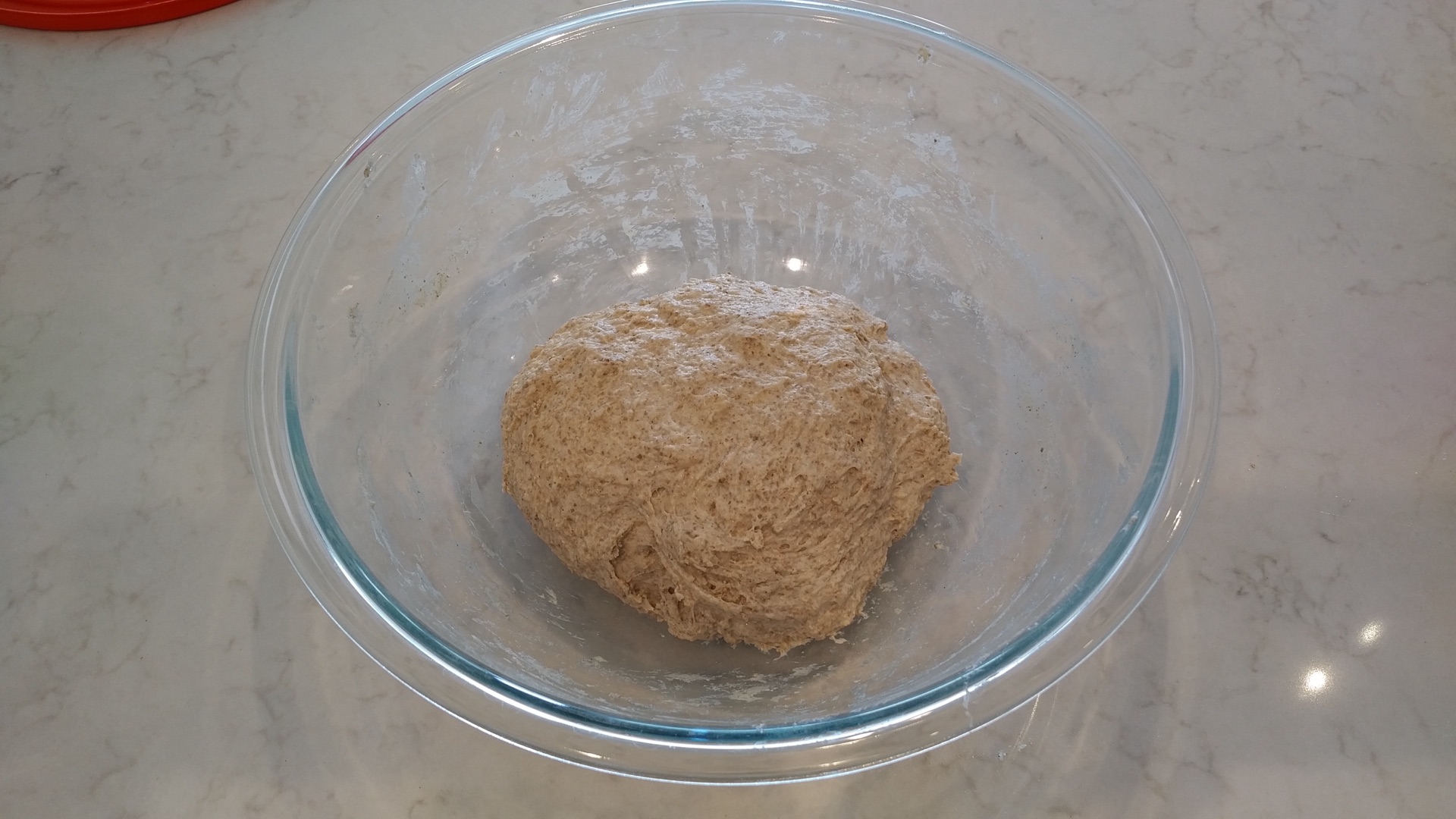 Sticky dough